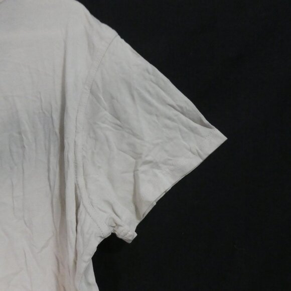 OLEG CASSINI SPORT | xl - extra large | Beige Short Sleeve Scoop Neck Blouse - Picture 12 of 15